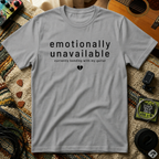 Emotionally Unavailable Bonding With My Guitar T-Shirt