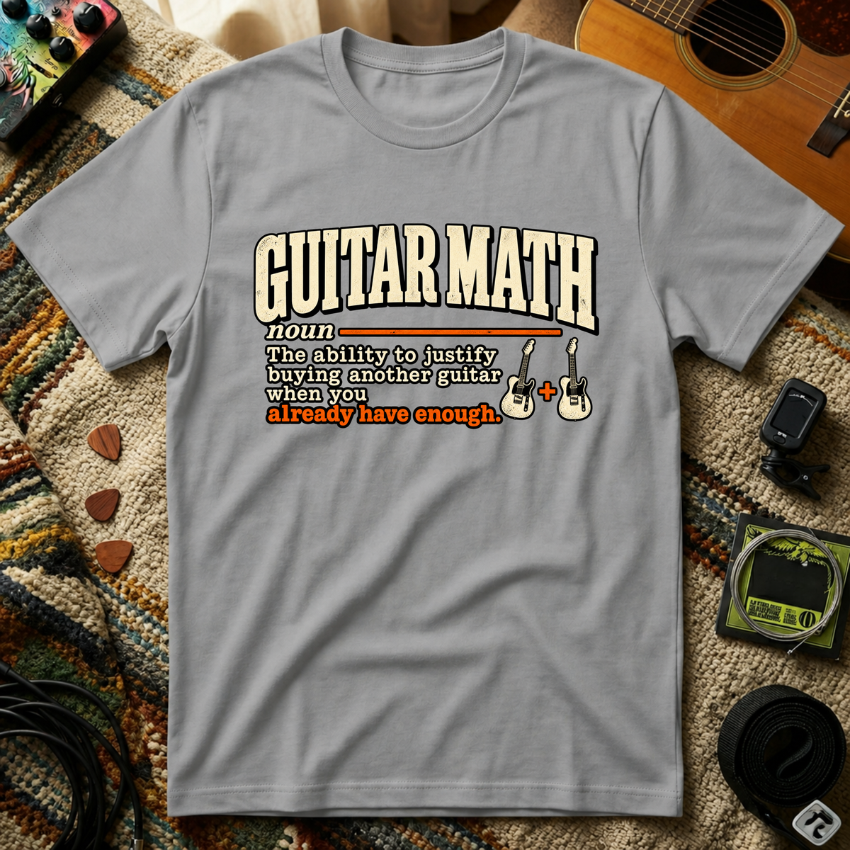 Guitar Math T-Shirt