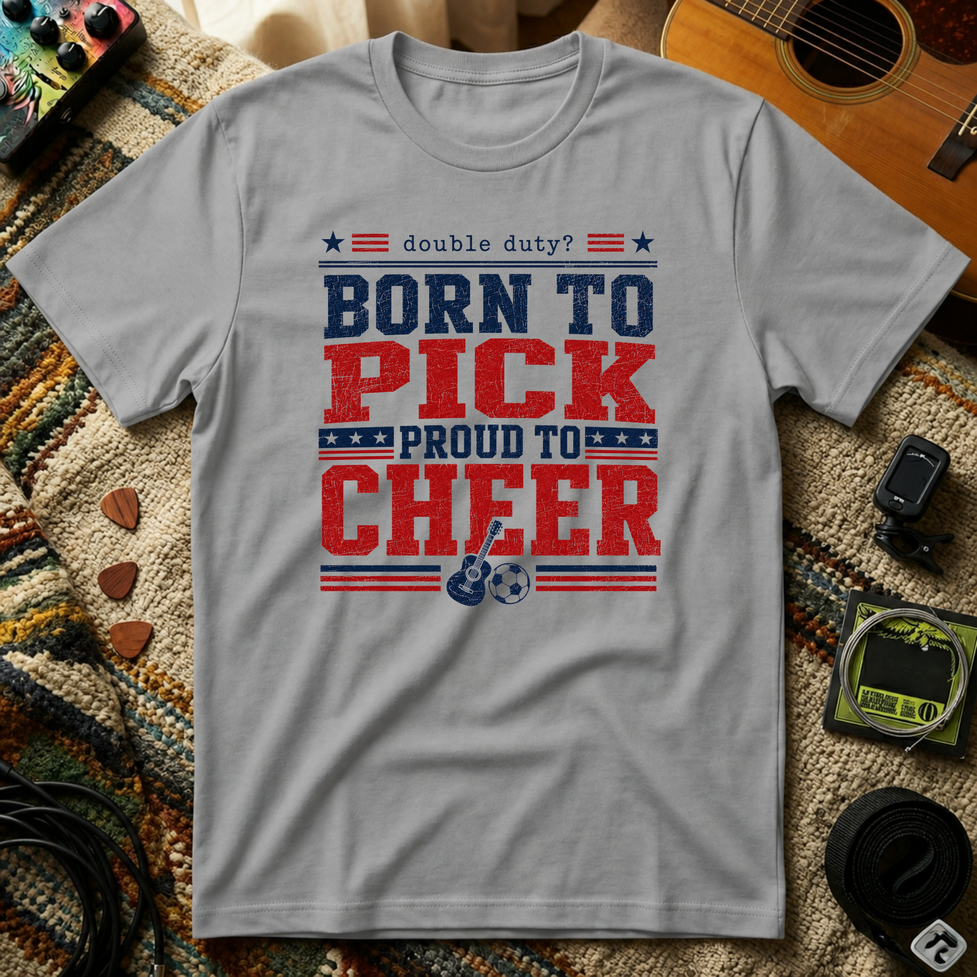 Born To Pick Proud To Cheer T-Shirt