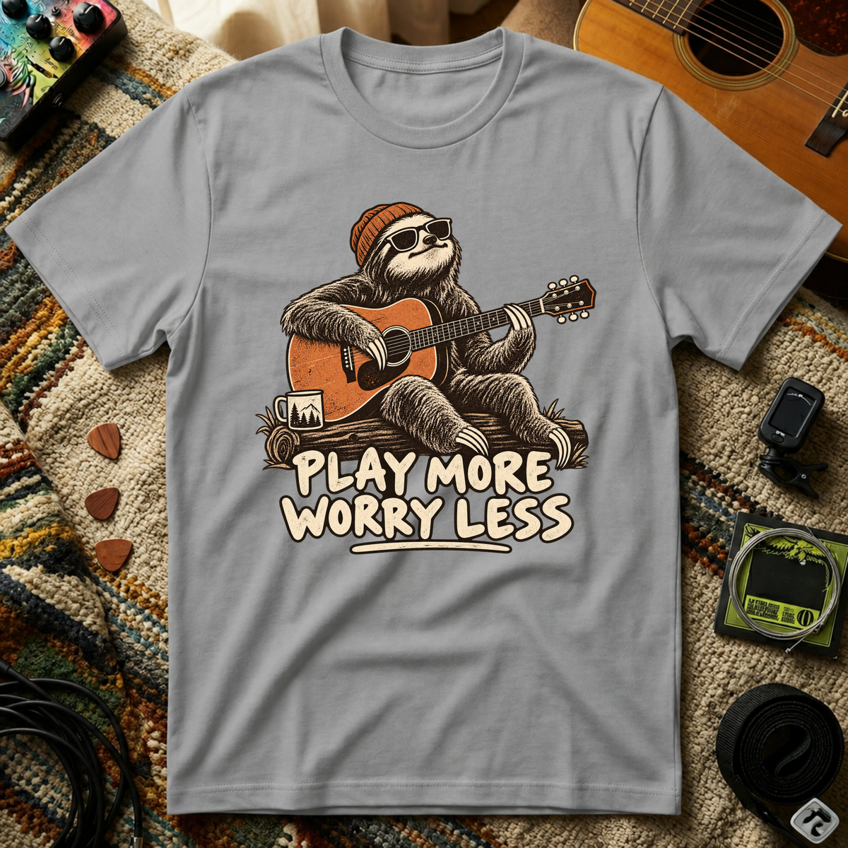 Play More Worry LessT-Shirt