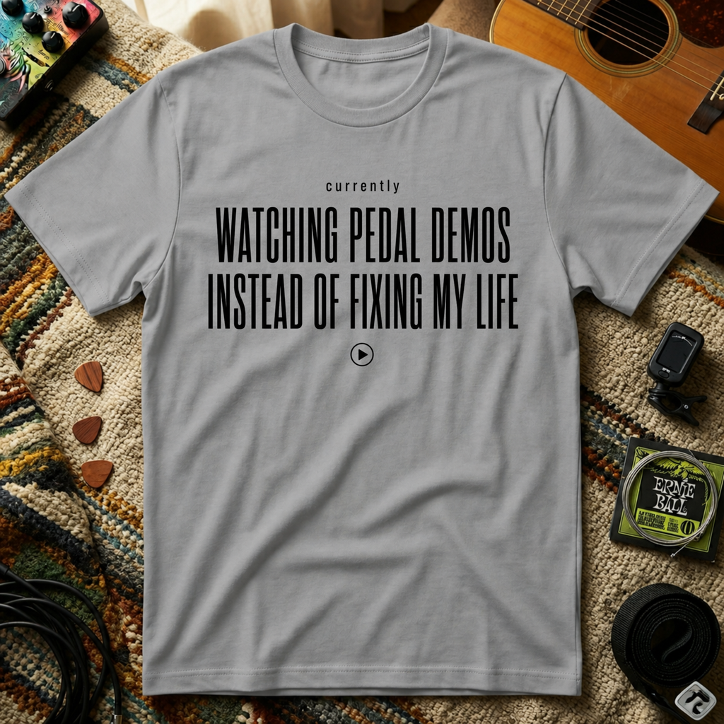 Currently Watching Pedal Demos T-Shirt