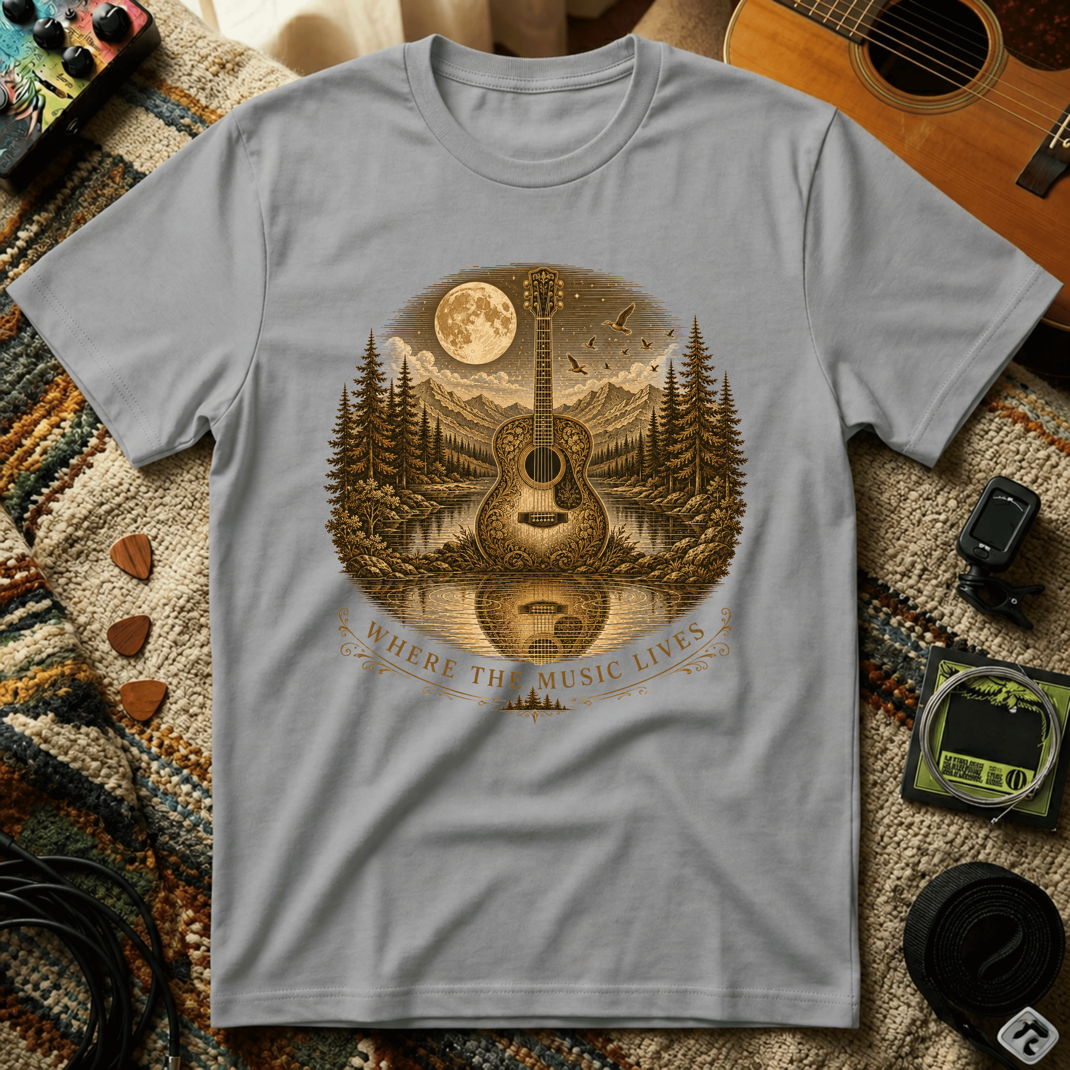 Where The Music Lives T-Shirt