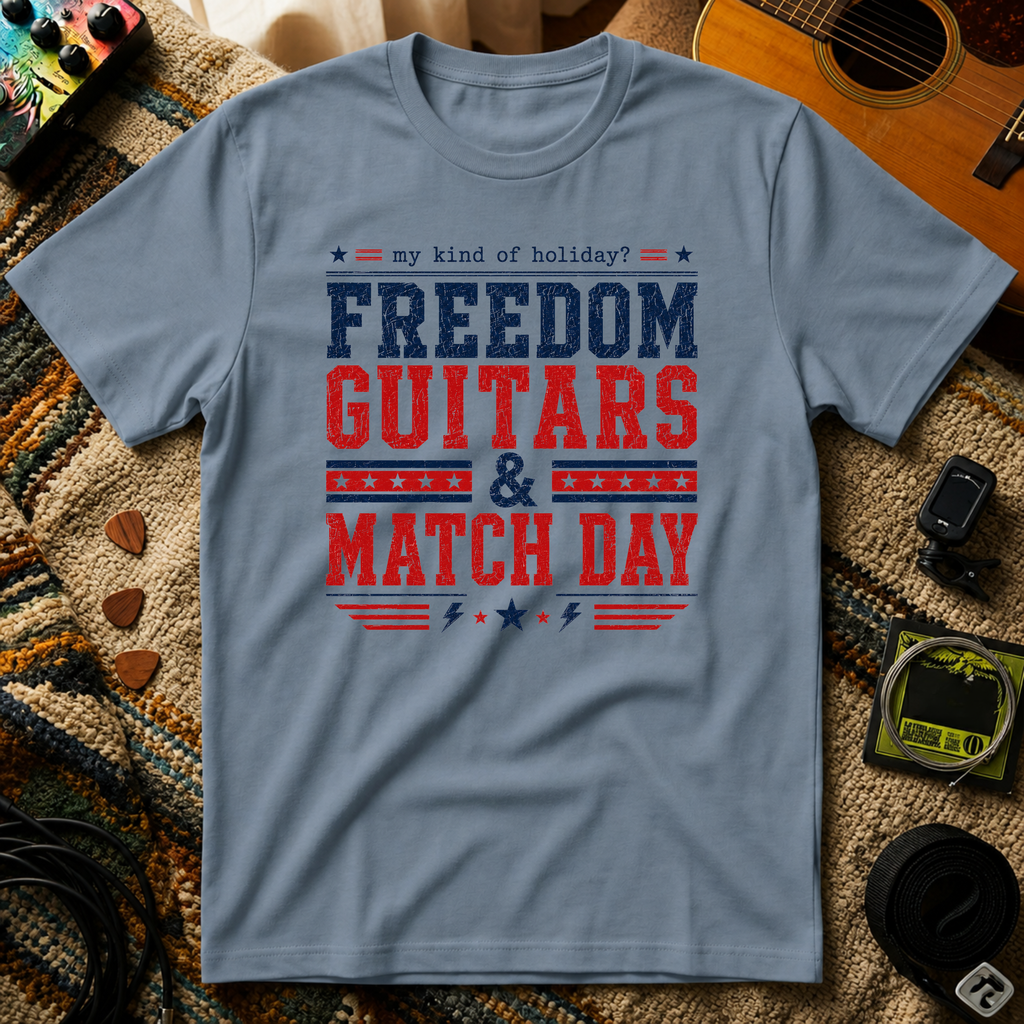 Freedom Guitars & Match Day T-Shirt