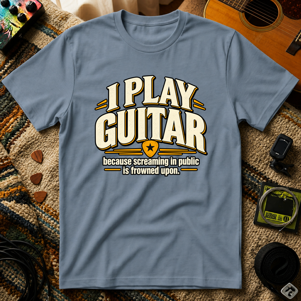 I Play Guitar T-Shirt
