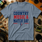 Country Music & Match Day T-Shirt