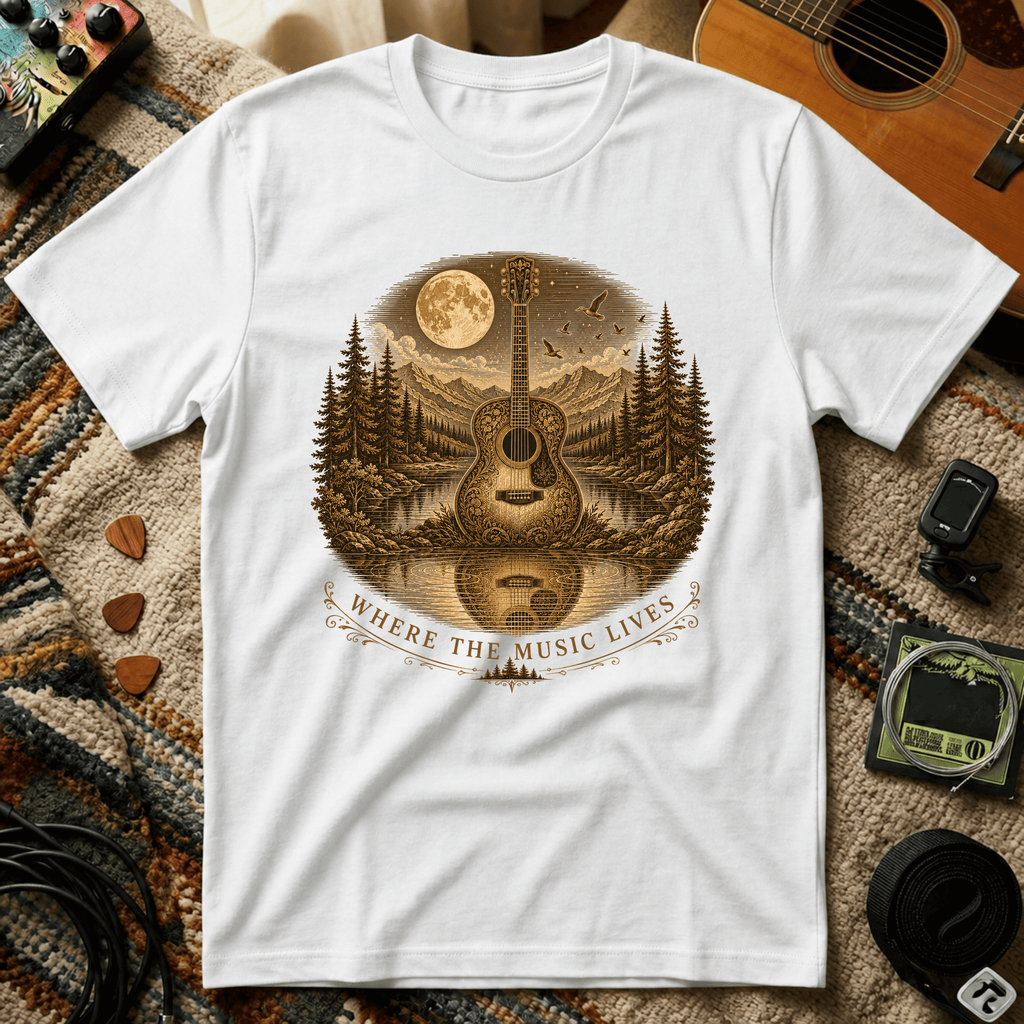 Where The Music Lives T-Shirt