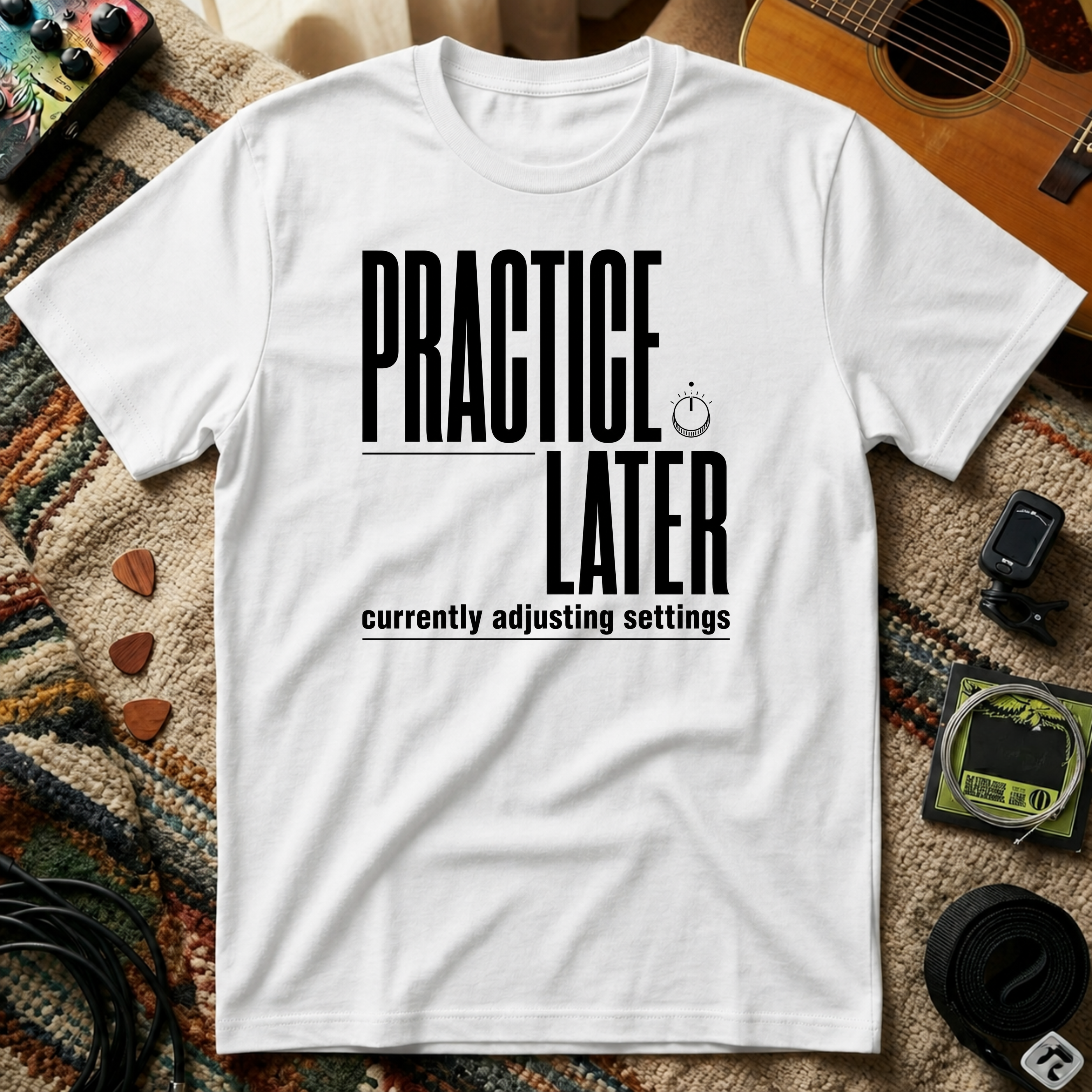 Practice Later T-Shirt