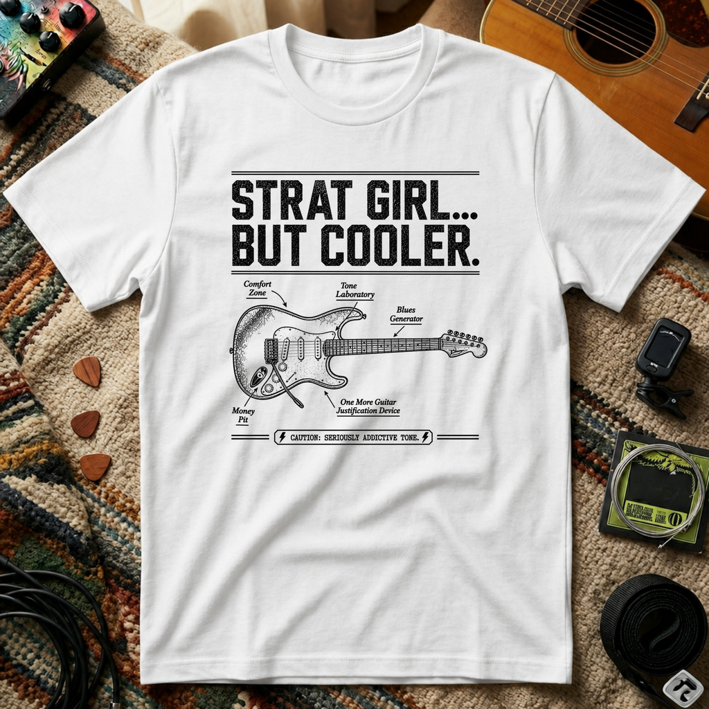 Strat Girl But Cooler T-Shirt