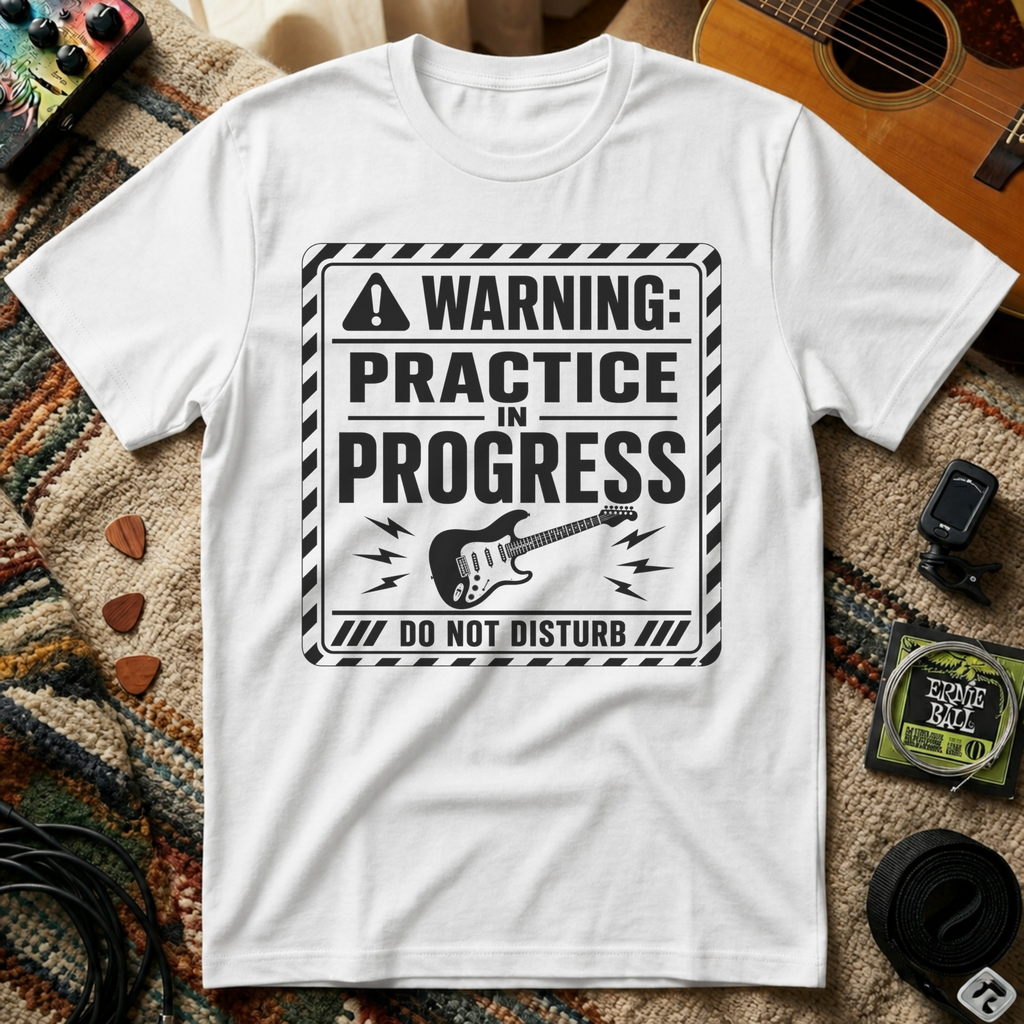 Warning Practice In Progress T-Shirt