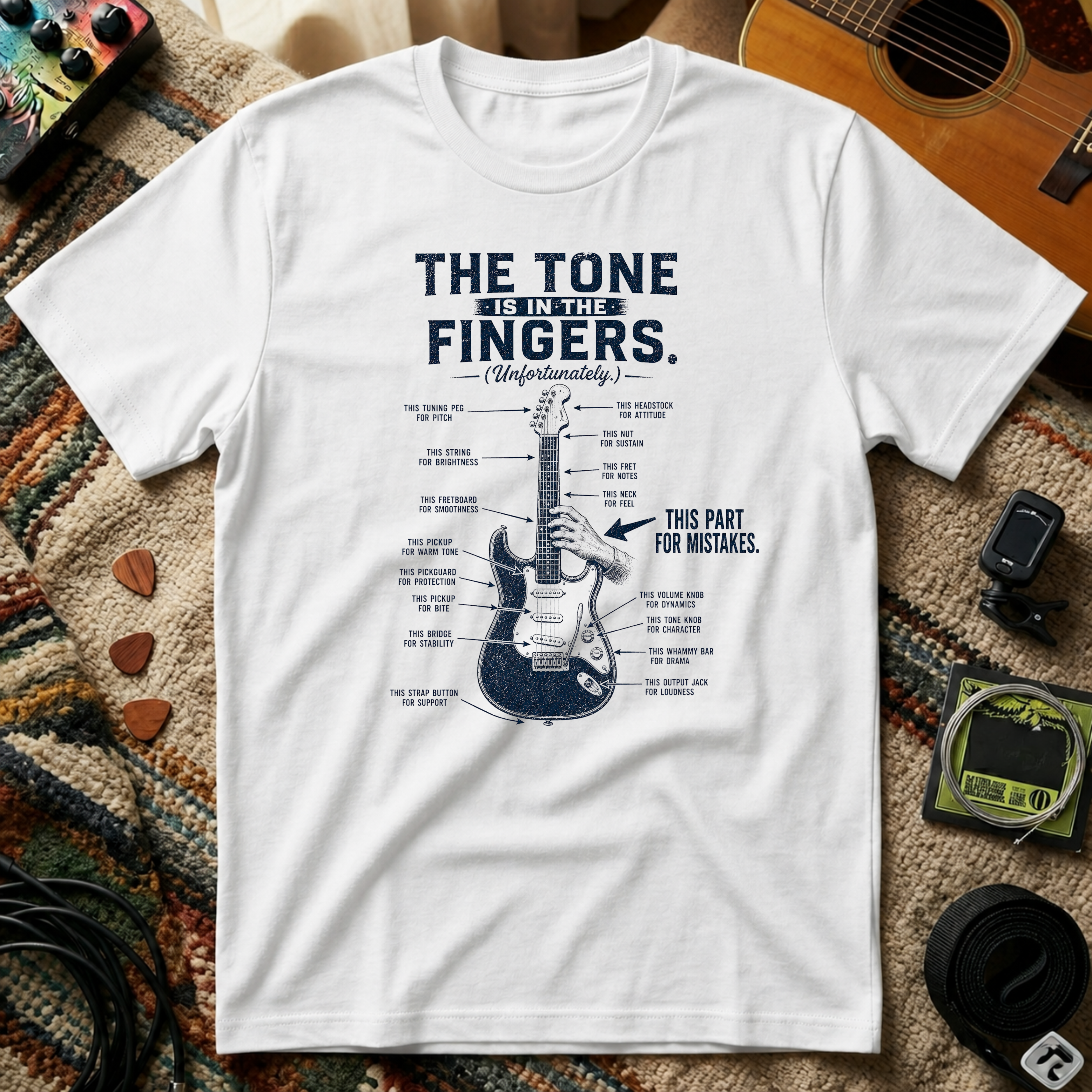 Tone Is In The Fingers 2 T-Shirt