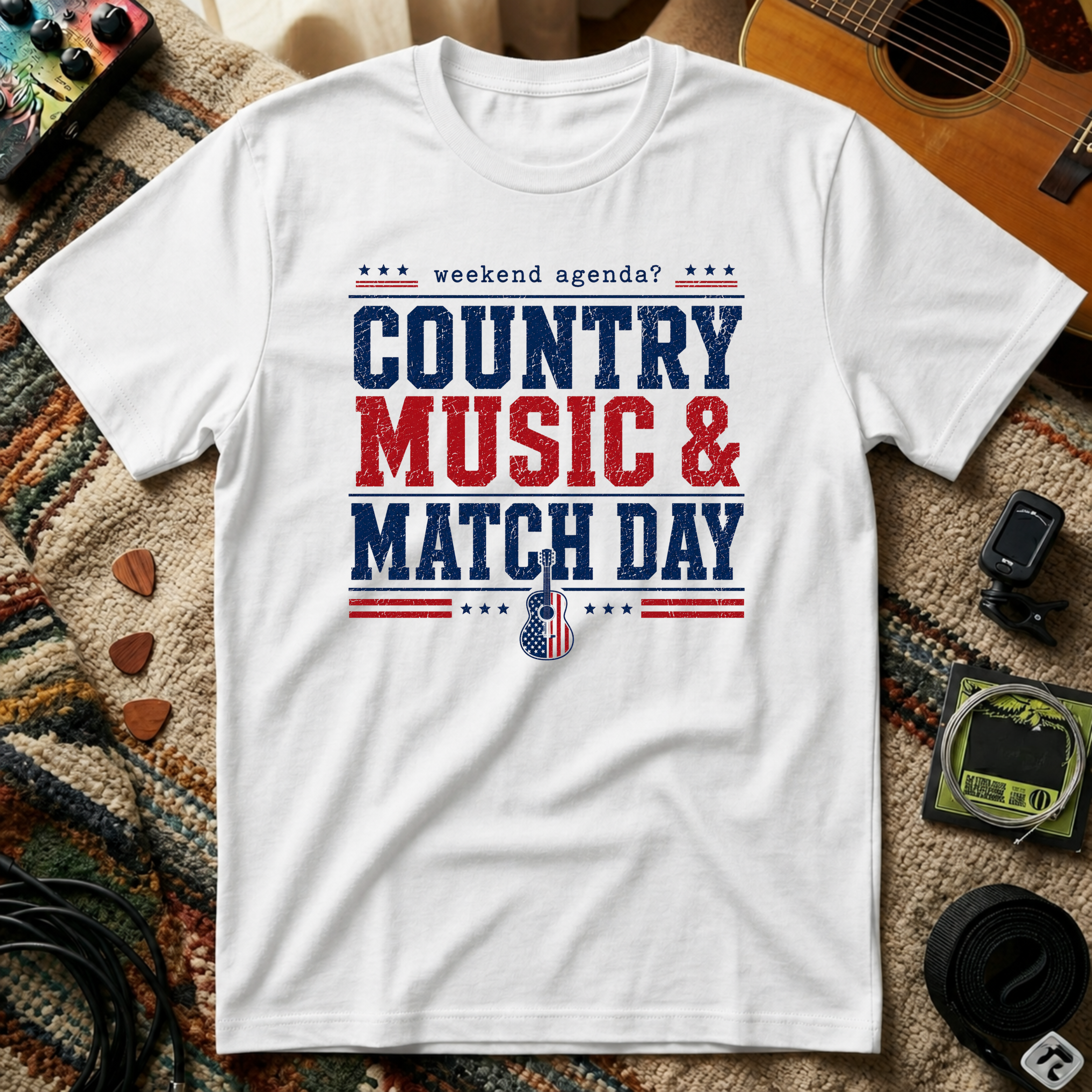 Country Music & Match Day T-Shirt