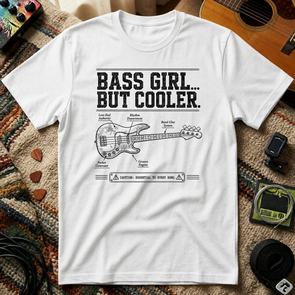 Bass Girl But Cooler T-Shirt