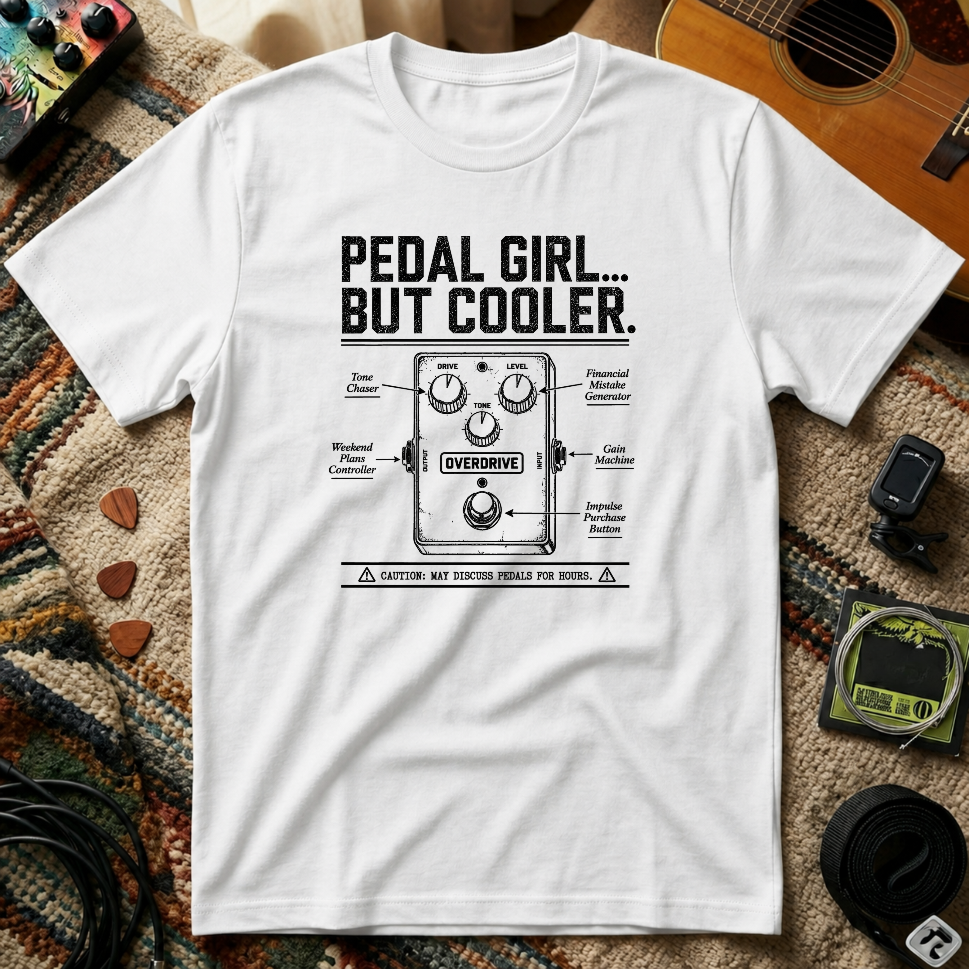 Pedal Girl But Cooler T-Shirt