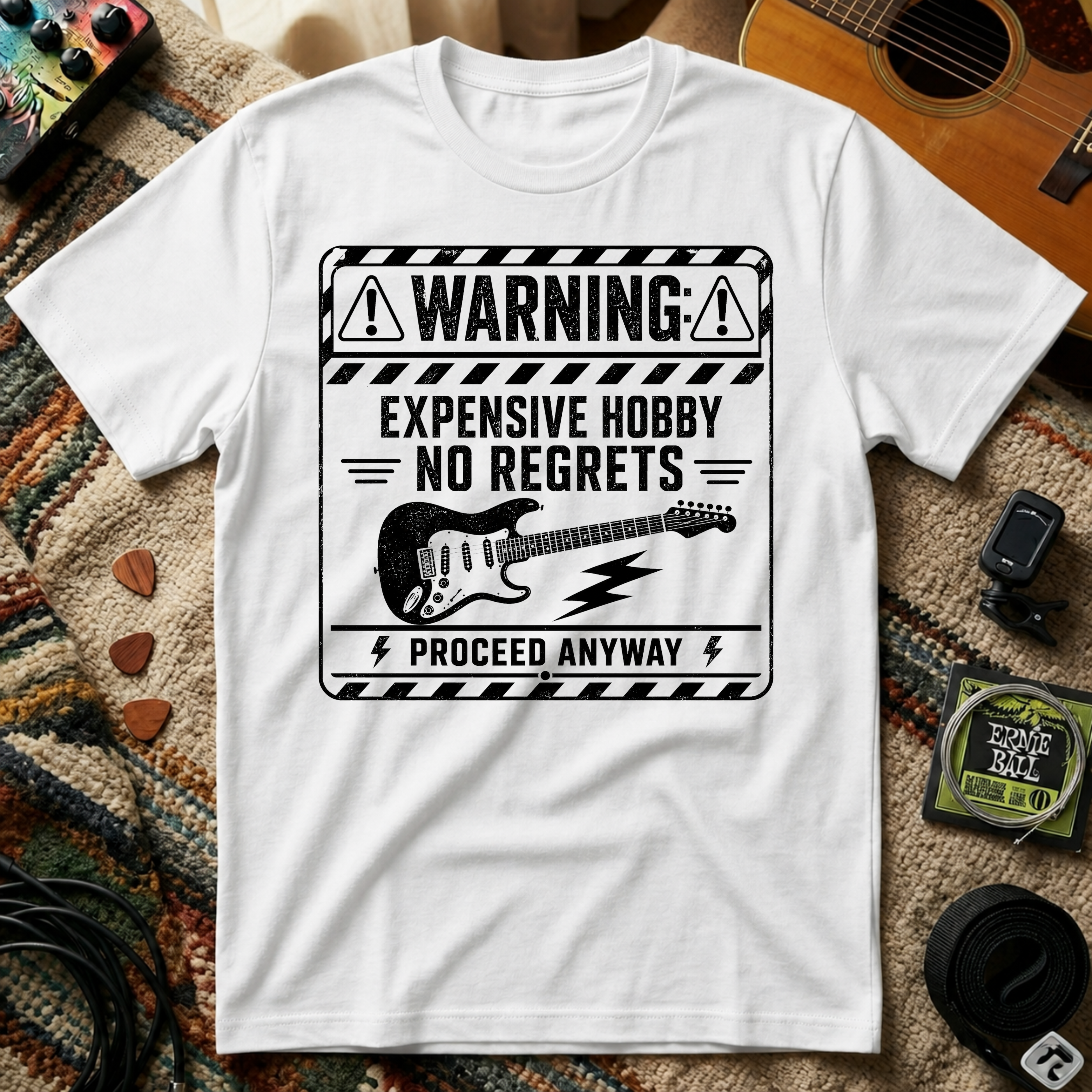 Warning Expensive Hoppy No Regrets T-Shirt