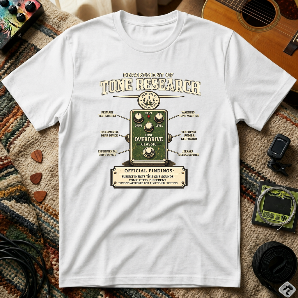 Department Of Tone Research Overdrive T-Shirt