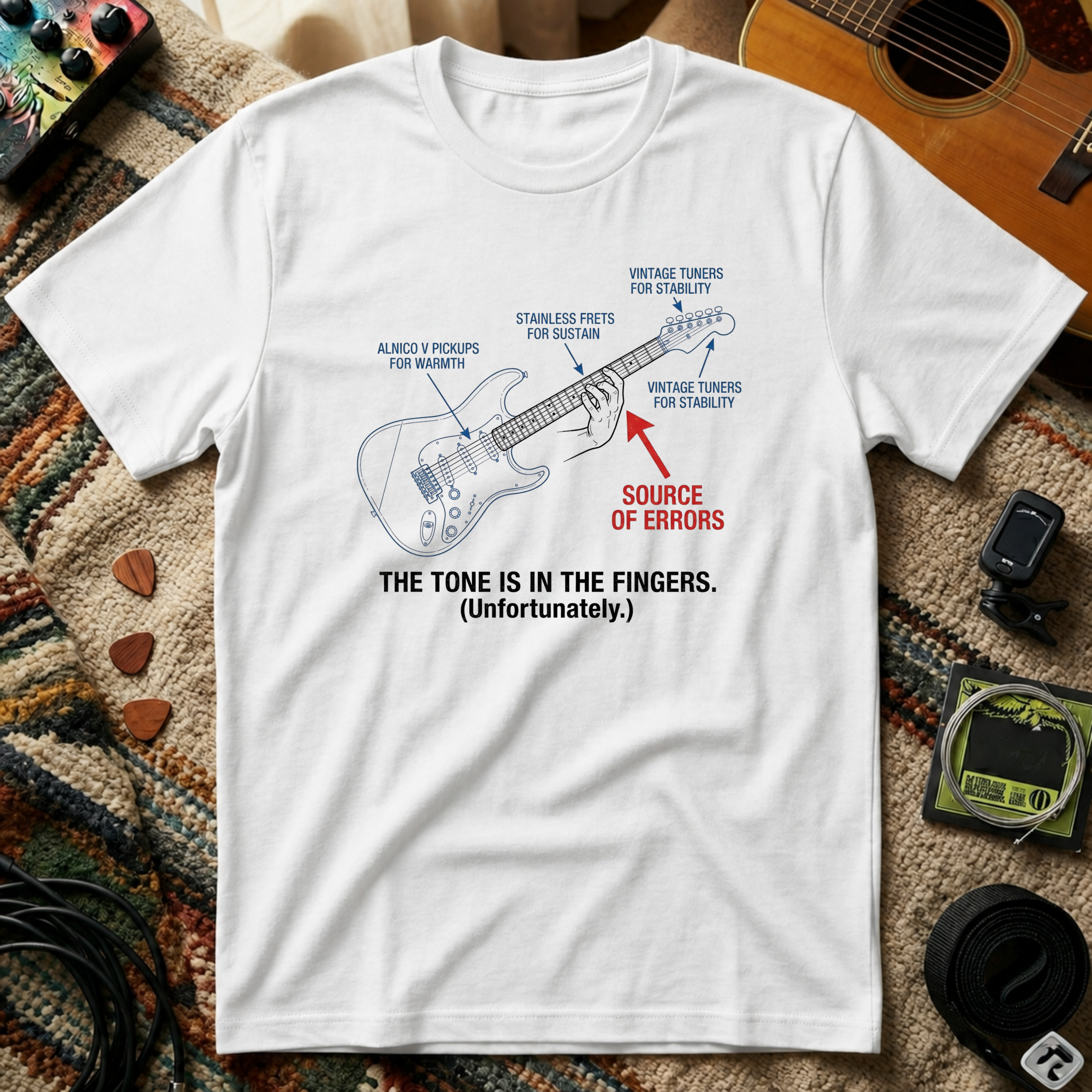 Tone Is In The Fingers 3 T-Shirt