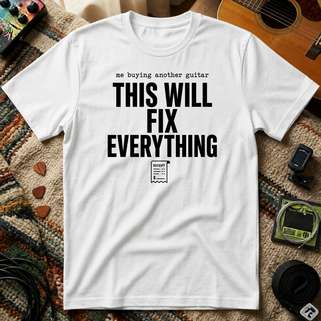Me Buying Another Guitar T-Shirt