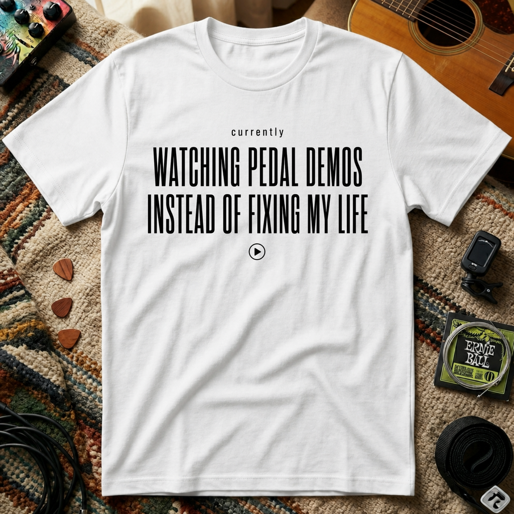 Currently Watching Pedal Demos T-Shirt